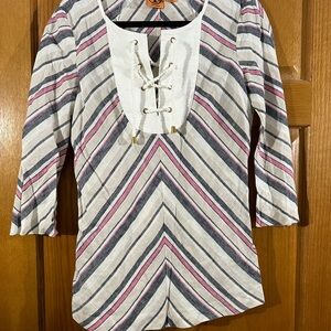 Tory Burch linen tunic